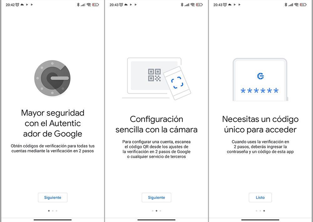 Autenticador de Google