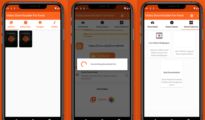 App Kwai Video Downloader